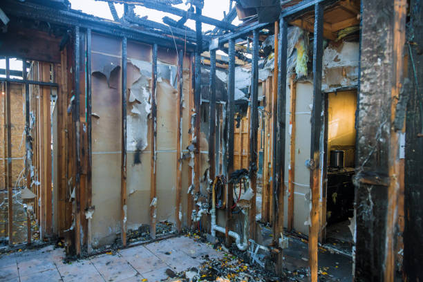 Professional Emergency Fire Cleanup technician working in Shinglehouse, PA
